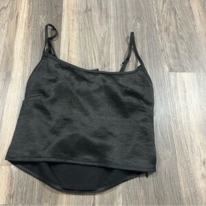La Hearts Black Tank Top